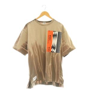 MENLACHOLIC 01 TEE COPO メランコリック タイダイ Tシャツ 半袖 03 茶 ブラウン