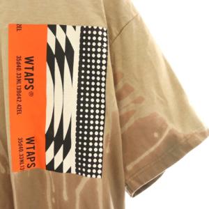 WTAPS MENLACHOLIC 01 TEE COPO メランコリック タイダイ Tシャツ 半袖 03 茶 ブラウン