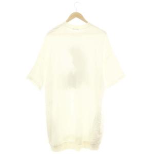 UNDERCOVERISM ビッグTシャツ スウェット 半袖 プリント 裏パイル 2 白 緑 黒 UI2A4807 /ES OS SH