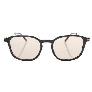 Montblanc サングラス 5219 150 黒 ブラック ゴールド色 MB698 /SR21 SH