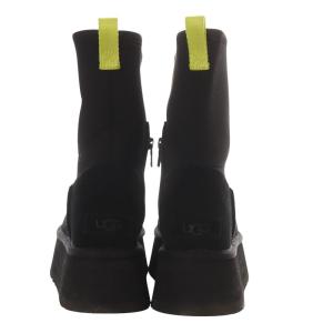 UGG australia クラシック ディッパー CLASSIC DIPPER ブーツ ショート プラットフォーム 厚底 スエード ナイロン 切替 US8