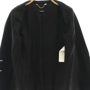 MAX&CO. ジャケット シングル 総裏地 40 黒 ブラック