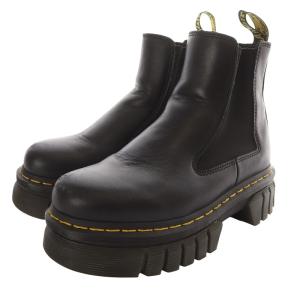 Dr.Martens AUDRICK チェルシー ブーツ ショート レザー UK4 23cm 黒 ブラック /SR27