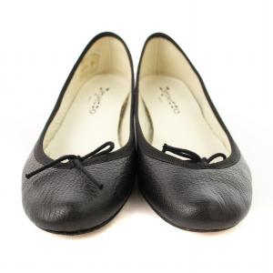Repetto バレエシューズ パンプス レザー 35 黒