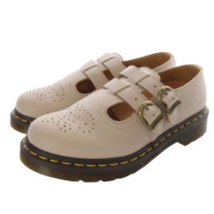 MARY JANE メリージェーン シューズ レザー UK4 23cm べージュ 8065