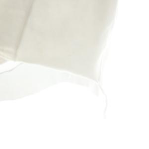 JOHN LAWRENCE SULLIVAN LEATHER POCKET HOODIE パーカー スウェット カットソー 長袖 フード S 白 ホワイト