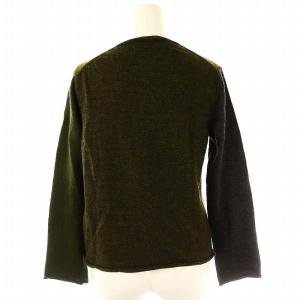 COMME des GARCONS COMME des GARCONS AD2009 ウール カーディガン ニット 長袖 M カーキ グレー /HK OS