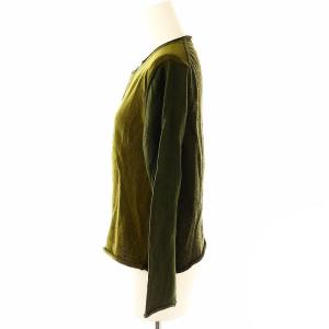 COMME des GARCONS COMME des GARCONS AD2009 ウール カーディガン ニット 長袖 M カーキ グレー /HK OS