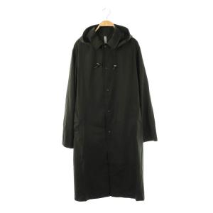 PENRITH RAIN PA パッカブルレインコート ロング M ブラック /DF OS