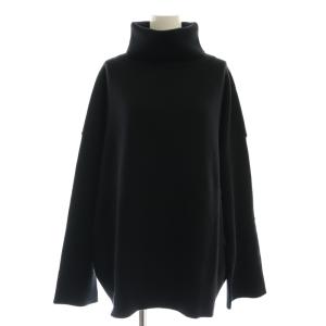 22AW Aries タートルネック プルオーバー ニット セーター ウール 黒 ブラック 22080500819030
