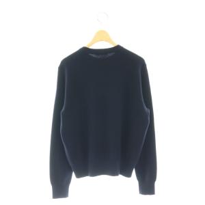 EVERYDAY I LIKE 22AW クルーネックプルオーバー ニット セーター 長袖 紺 ネイビー /ES OS