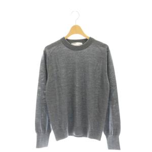 Hello Bonjour Crewneck Knit ニット セーター 長袖 グレー