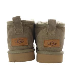 UGG australia クラシック ウルトラ ミニ Classic Ultra Mini ムートンブーツ ショート フラット スエード US7 24cm