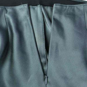 BALLSEY 23AW エラスティックサテン マーメイドロングスカート フレア マキシ 32 XS グレー /AT OS