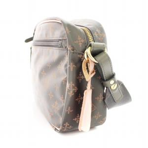 russet ショルダーバッグ モノグラム ナイロン クロスボディ グレー