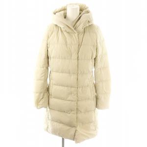 3WAYフードストレッチダウンコート アウター ロング 2 ベージュ /MF OS