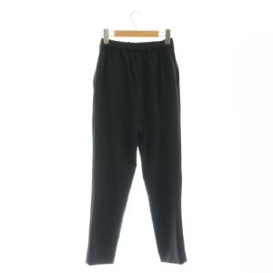 ENFOLD 22AW ELASTIC JODHPURS パンツ テーパード タック イージー 34 黒 ブラック