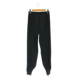 PLEATS PLEASE ISSEY MIYAKE イッセイミヤケ アラジンパンツ テーパード 3 黒 ブラック