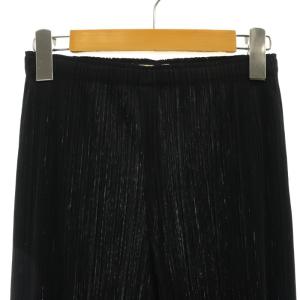 PLEATS PLEASE ISSEY MIYAKE イッセイミヤケ アラジンパンツ テーパード 3 黒 ブラック