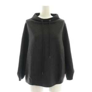 23AW Double Knit LT N Drawstring PO カットソー スウェット 長袖 ボトルネック タック