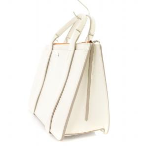 ハンドバッグ ショルダーバッグ 2WAY レザー 白（2025/03/08買取 