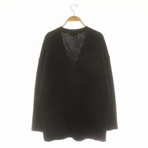 Theory 23AW woolcash donegal boxy os cardi カーディガン ニット 長袖 ウール