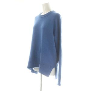Theory 23AW RENEWED CASHMERE CREW KARENIA ニット セーター 長袖 カシミヤ S ライトブルー