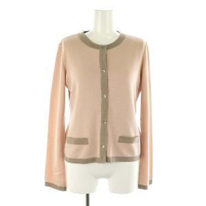 ツインニット ウール アンサンブル 40 ピンク