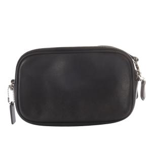 COACH ショルダーバッグ ワンショルダー 斜め掛け キルティング レザー 黒 ブラック 66140