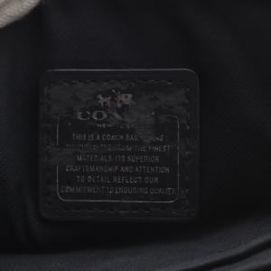COACH ショルダーバッグ ワンショルダー 斜め掛け キルティング レザー 黒 ブラック 66140