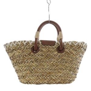 ANYA HINDMARCH SMALL BASKET ROPE EYES かごバッグ ナチュラル
