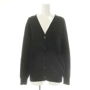 23SS ICE Vネック カーディガン ニット 長袖 黒 ブラック