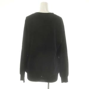 EVERYDAY I LIKE 23SS ICE Vネック カーディガン ニット 長袖 黒 ブラック