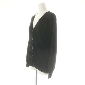 EVERYDAY I LIKE 23SS ICE Vネック カーディガン ニット 長袖 黒 ブラック