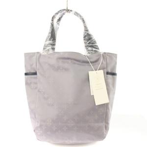 russet タグ付き COULEUR 21周年記念バッグ トートバッグ 総柄 グレー CE-888-WEB