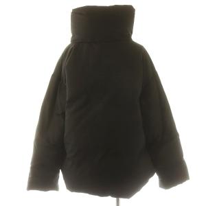 URBAN RESEARCH 衿ボリュームショートダウン ダウンジャケット アウター 38 黒 ブラック