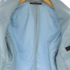 GUCCI ウール テーラードジャケット 38 ライトブルー 314574