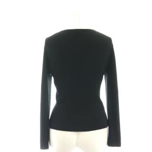 TOCCA カーディガン ニット 前開き M 黒 ブラック