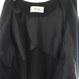 ADORE 23SS ウェザーグログランジャケット 38 ブラック