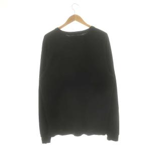 alexanderwang ロゴ 長袖 カットソー Tシャツ L 黒 ブラック