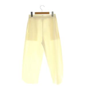 me ISSEY MIYAKE A-POC INSIDE ワイドパンツ リブ イージー オフホワイト MI12KF628
