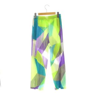 PLEATS PLEASE ISSEY MIYAKE 23SS 30周年 イージーパンツ プリーツ マルチカラー PP31JF695