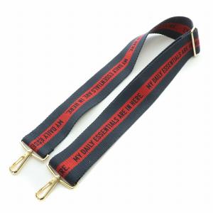 EVERYDAY I LIKE BAG STRAP バッグストラップ ショルダー ロゴ 紺 ネイビー 赤 レッド 黒 ブラック