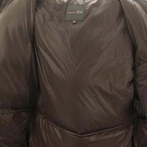 DUVETICA Deneb デネブ ダウンコート アウター ロング フード付き フォックスファー ナイロン 40 黒 ブラック