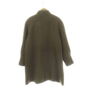Chloe クロエウールステンカラーコート アウター ロング 総裏地 40 カーキ /DO OS