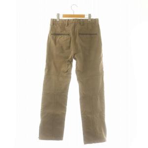 RIPVANWINKLE ライディングパンツ ストレート ジッパーフライ 4 カーキベージュ