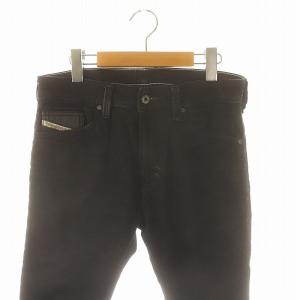 DIESEL THAVAR デニムパンツ ジーンズ スリム ストレッチ ジッパーフライ 28 ダークグレー /DO OS