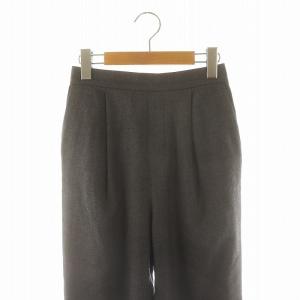 ENFOLD 23AW ELASTIC JODHPURS テーパードパンツ ゴムジョッパーズ ウール 36 S グレー