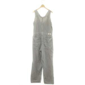 RRL 24SS STRIPED COTTON TWILL JUMPSUIT