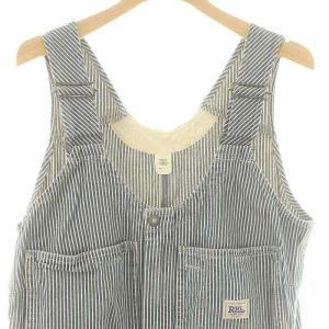 RRL 24SS STRIPED COTTON TWILL JUMPSUIT
